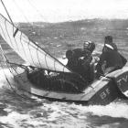 Canterbury entry Betty hauls wind during the Sanders Cup competition on Otago Harbour. — Otago...
