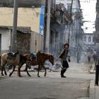 People are relying on other forms of transport in Cuba as US-imposed oil blockade cripples the...