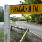 Pedestrian and vehicle safety at the Purakaunui Falls entrance, carpark and intervening road is...