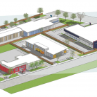A concept plan for the Helpet Park emergency services campus, which&nbsp;could have cost $55.3m....
