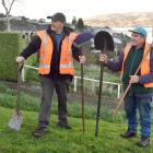 Ravensbourne brothers Scott (left) and Warwick Graham have been maintaining the suburb by...