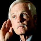 Ted Turner listens to a question during a 2005 news conference. PHOTO: REUTERS
