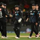 The New Zealand Black Caps earlier this year. Photo by Phil Walter/Getty Images