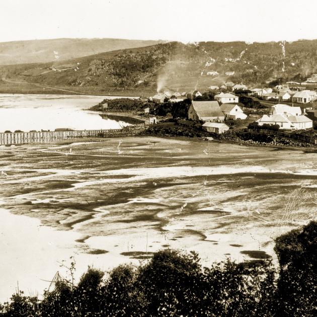 Dunedin in the late 1850s. Photo: ODT files 