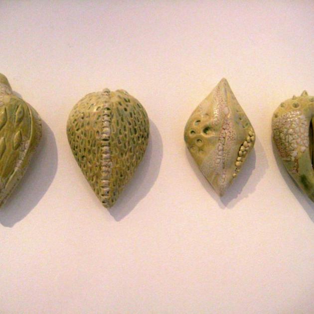 "Seed Pods", by Sue Rutherford. 