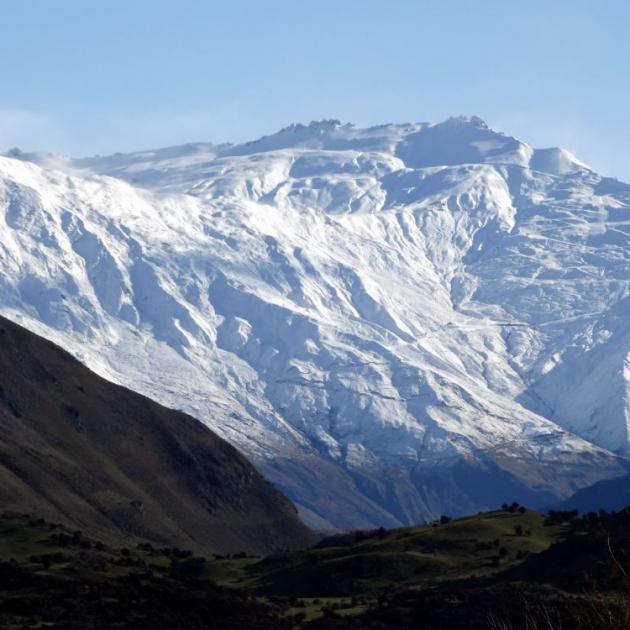 The group skied out to safety at Treble Cone. Photo: ODT files 