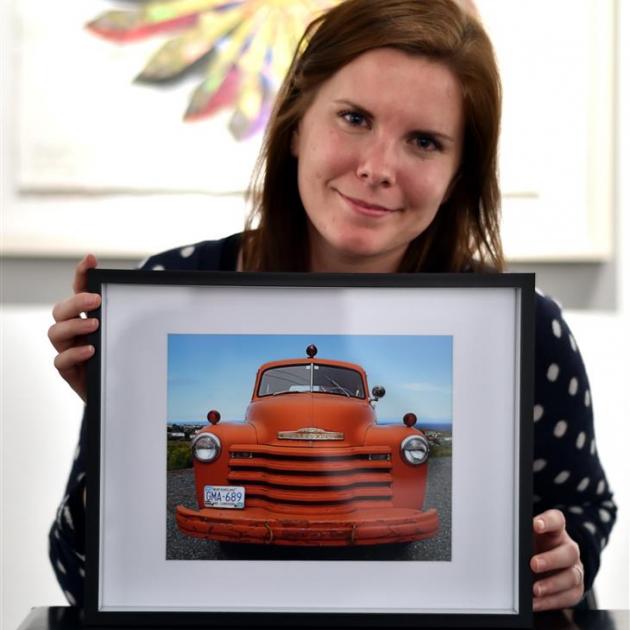 Jen Smith: "The exhibition is all about the past year, the journey from Edinburgh to here. It's a mixture of sculpture and photography, including portraits of people who showed us a lot of kindness." Photo: Gregor Richardson