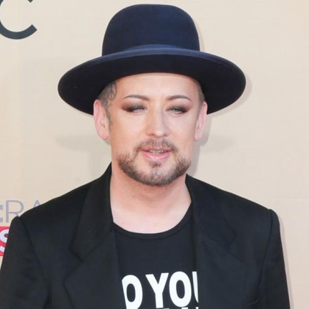 Boy George: believes his voice sounds better than ever. Photo: Bang Showbiz
