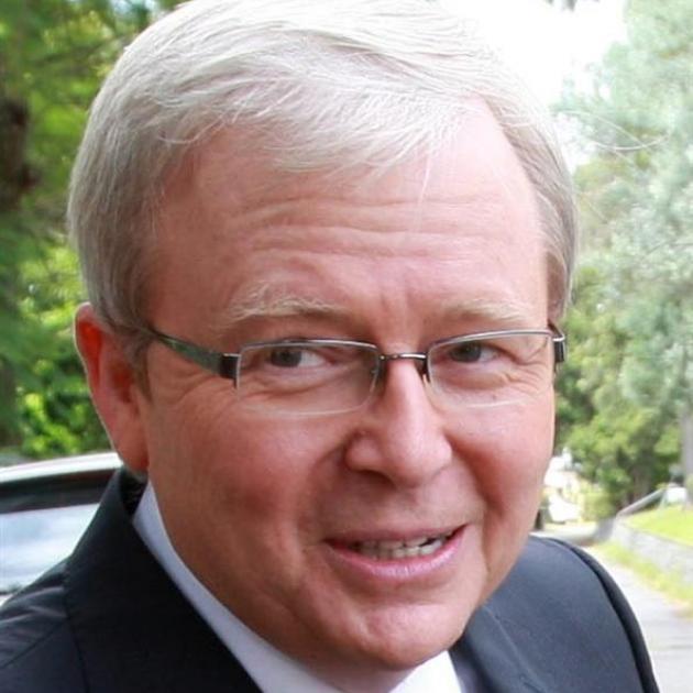 Kevin Rudd: believes he has a chance.