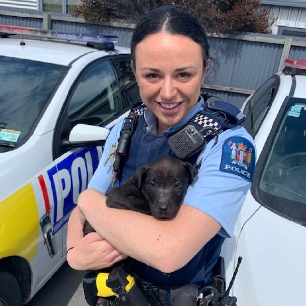 Constable Georgina Weston's patrol had a cute ending.