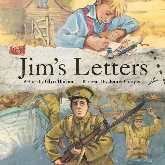 JIM'S LETTERS <br> <b> Glyn Harper, illustrations Jenny Cooper  </b> <br> <i> Puffin