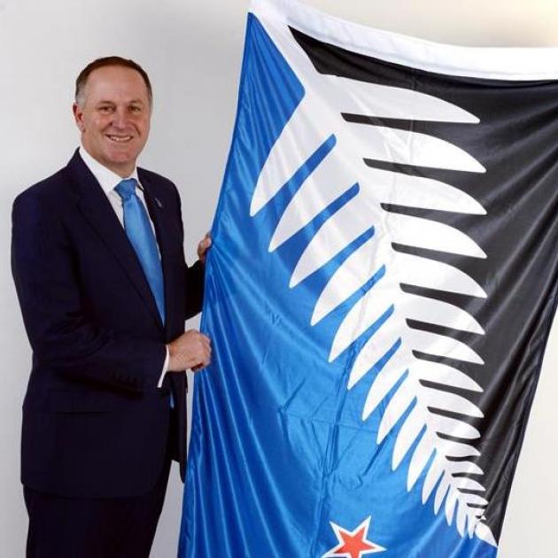 John Key: 'The reason why I support the change of a flag is simply because we will wear it, use...