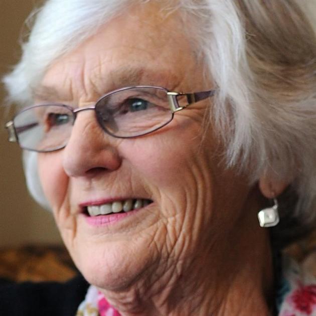The Royal Family is a symbol of stability in an ever-changing world, says Betty Rawlings, who is the immediate past president of the Victoria League in Otago. Photo by Christine O'Connor.