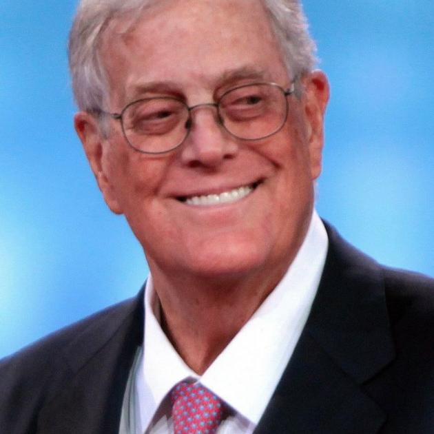 David Koch. Photo: Wikimedia Commons