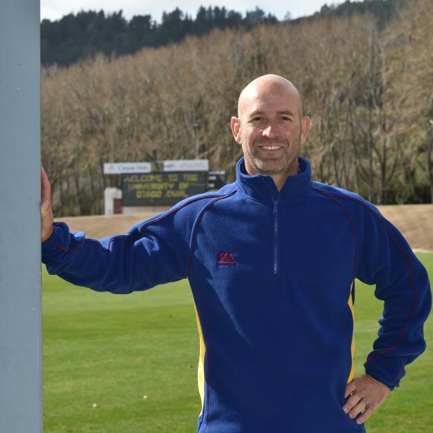 New Otago coach Rob Walter. Photo by Gregor Richardson.