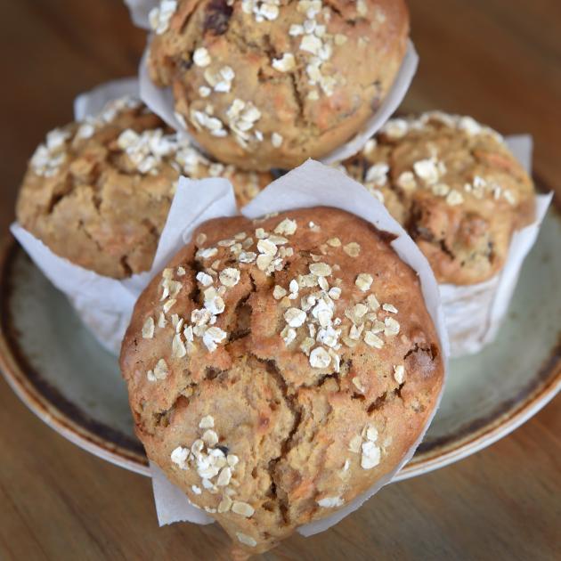 The Esplanade's sweet muffin. Photo by Peter McIntosh.