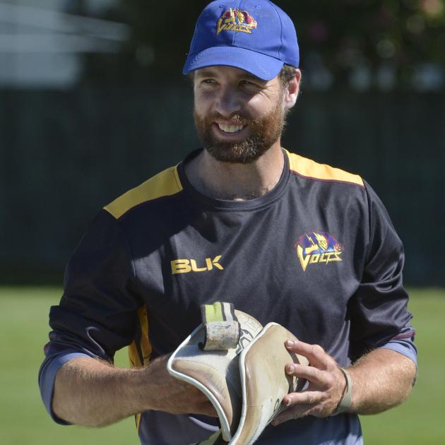 Otago opener Brad Wilson will captain the first-class team this season. Photo by Gerard O'Brien.