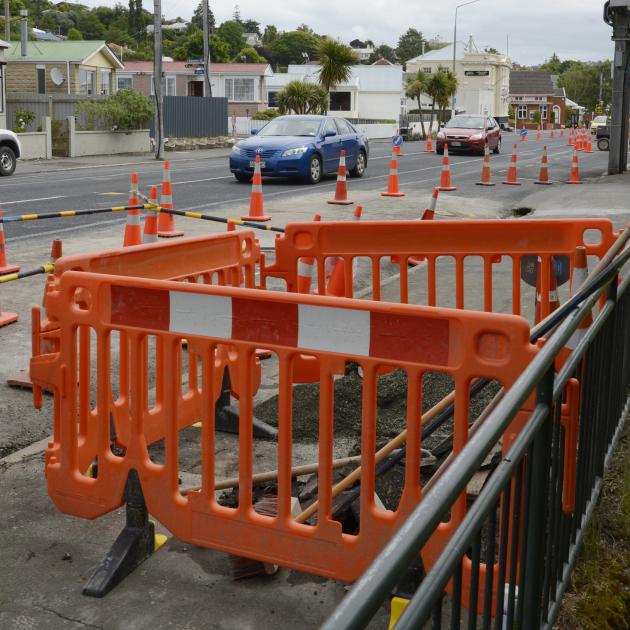 Excavation work has begun at the site of a new public toilet to be installed in North Rd, just...