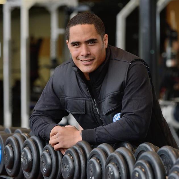 All Black halfback Aaron Smith has re-signed with New Zealand Rugby for another four years. Photo by Gerard O'Brien 