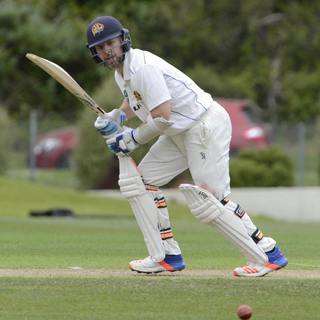 Otago wicketkeeper-batsman Derek de Boorder on his way to a century against Central Districts at...