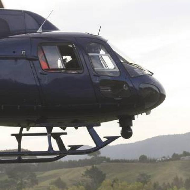 The police Eagle helicopter. Photo: NZ Herald