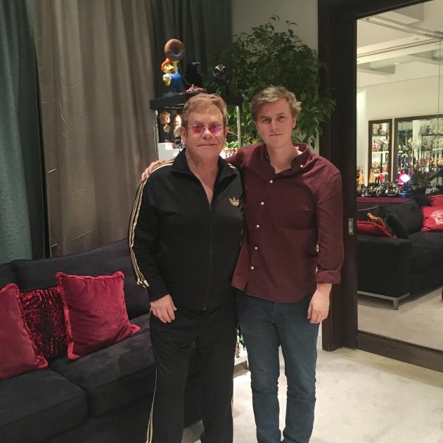 Tate Sheridan supports Elton John for his February 4 gig at Forsyth Barr Stadium. Photo: Supplied 