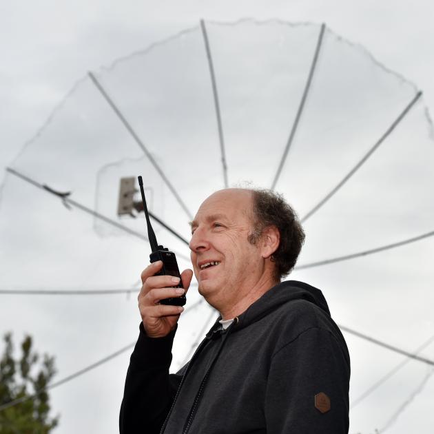 Amateur radio operator and New Zealand Association of Radio Transmitters Otago branch president...