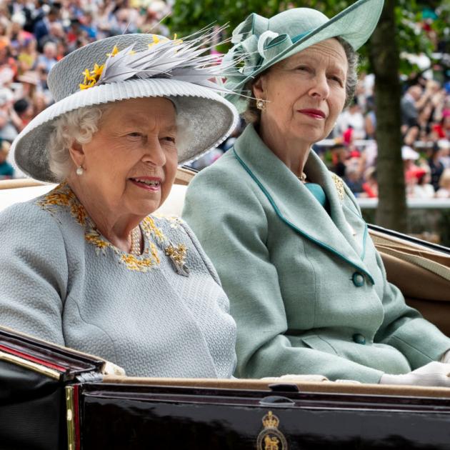 Queen Elizabeth II and Princess Anne, Princess Royal on day three, Ladies Day, of Royal Ascot at Ascot Racecourse last year. Photo: Getty Images Queen Elizabeth II and Princess Anne, Princess Royal on day three, Ladies Day, of Royal Ascot at Ascot Racecourse last year. Photo: Getty Images