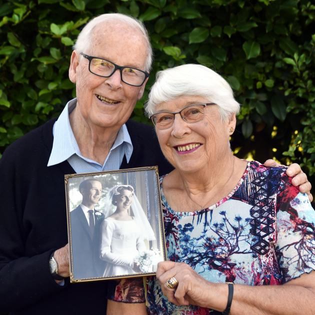 Happy couple Ross (86) and Lorraine Matthews (82) celebrated 60 years of marriage yesterday....