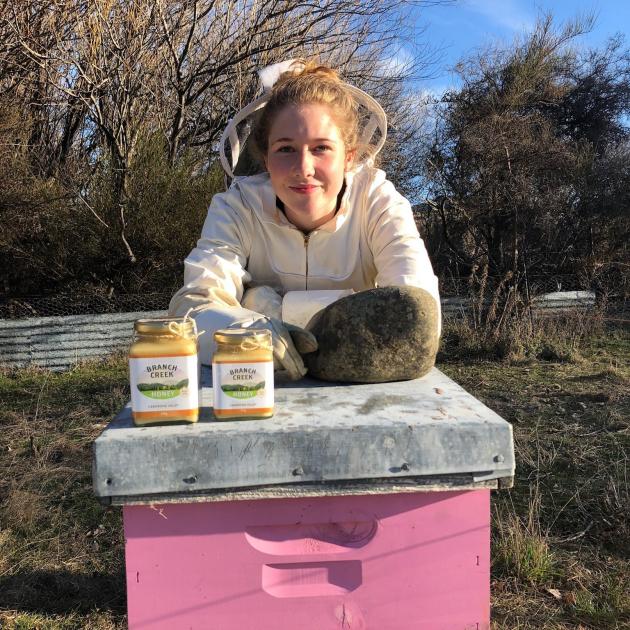 Jessica Curtis, of Branch Creek Honey.  PHOTOS: SUPPLIED