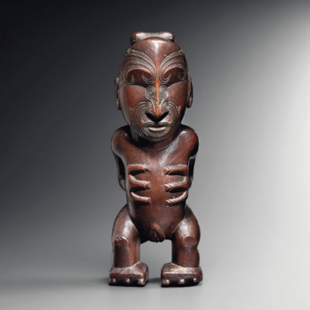 The statue's final price of $3.7m is a new world record for a Maori piece of art. Photo: Christie...