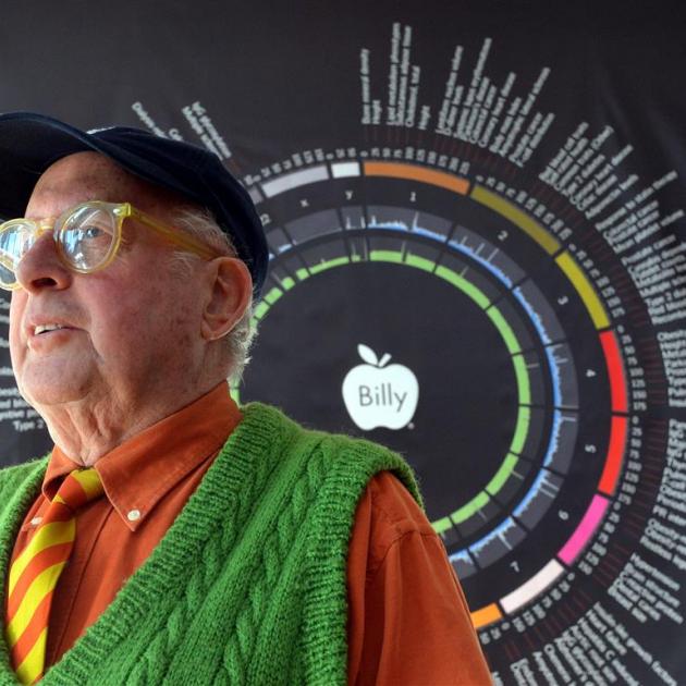 Auckland artist Billy Apple has no problems having his genome displayed for all to see on the...