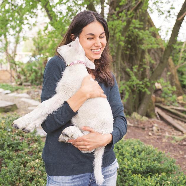 Nadia Lim celebrates the arrival of spring. PHOTO: RACHEL MCKENNA 