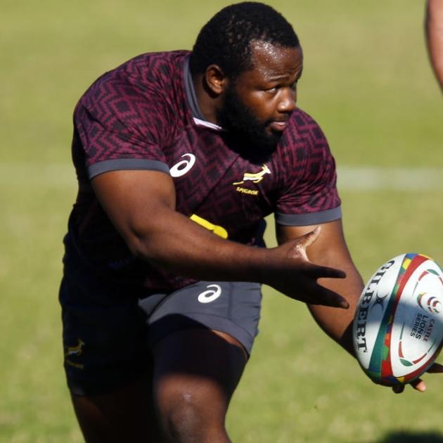 Ox Nche will start against the All Blacks on Saturday. Photo: Getty Images 