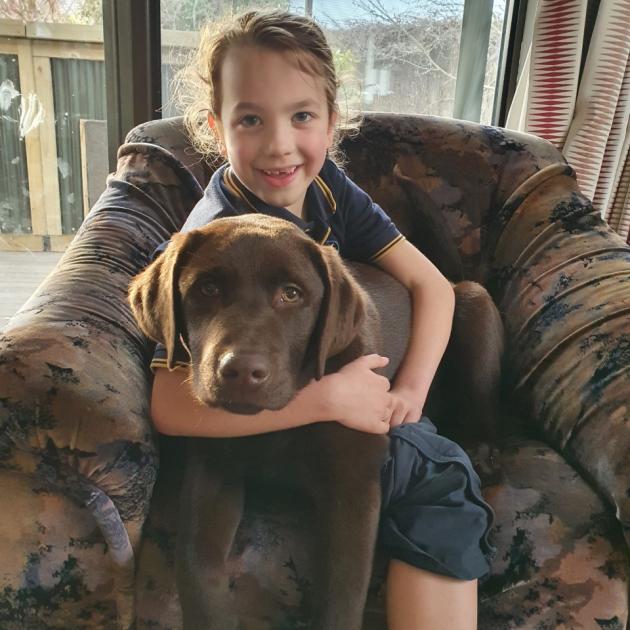 Tucker was much loved by his family, including Haslett’s daughter Kylie, 7. Photo: Supplied