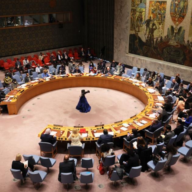 Members of the UN Security Council met to discuss the humanitarian crisis in Ukraine this week....