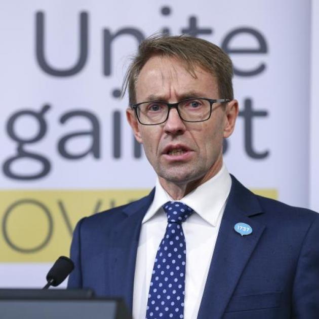 Director-general of health Dr Ashley Bloomfield. Photo: Getty Images 