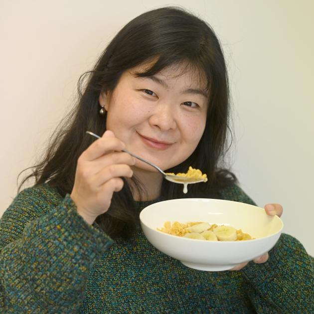 University of Otago food scientist Dr Mei Peng has investigated breakfast’s influence on snack...