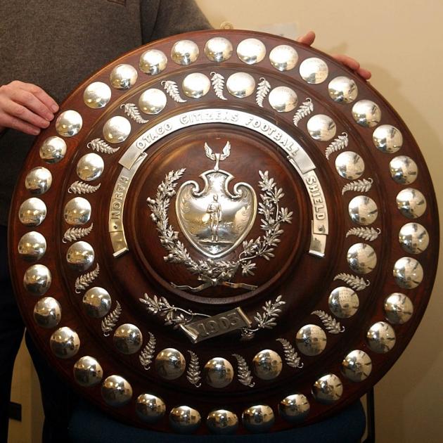 The Citizens Shield Rugby Trophy.  PHOTO: ODT FILES