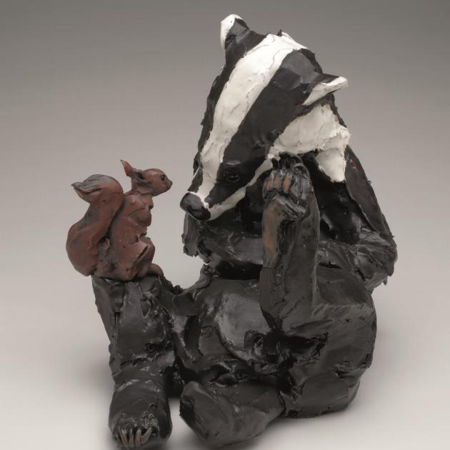 Kylie Matheson’s Portage entry, When Will the Acorns Come Badger? Photo: Studio La Gonda
