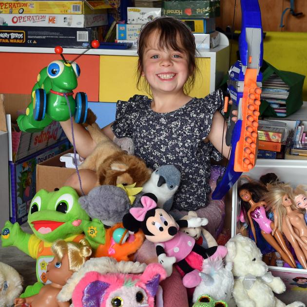 Balclutha youngster Esme Palmer is hosting a pre-loved item sale to raise money for Ronald...