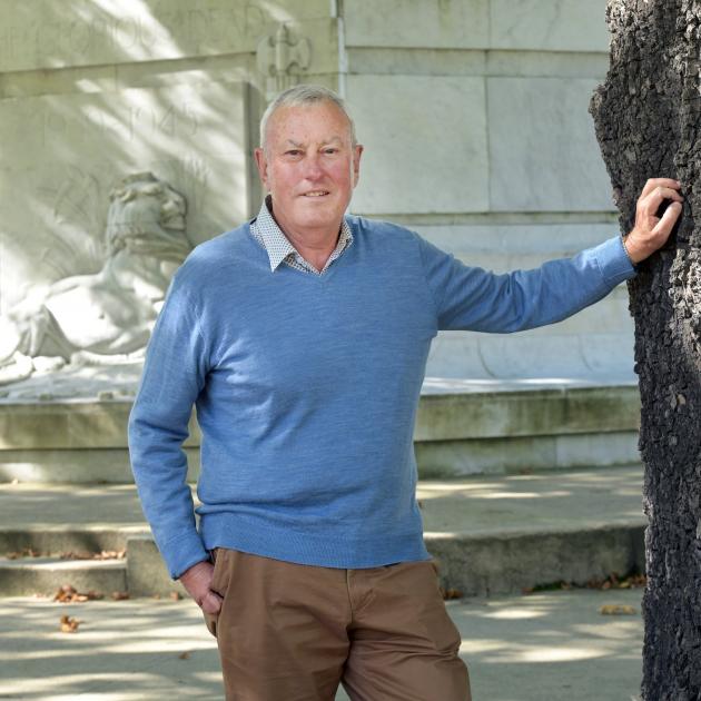 Dunedin author Chris Worth, who is about to release the first novel in a World War 2 trilogy....