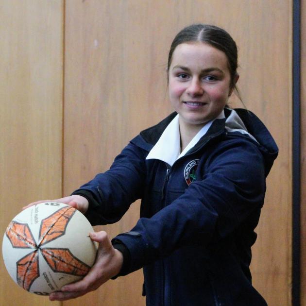 Southland Girls' High Alexandra Wisely will represent New Zealand at the Heritage Rugby Cup in...