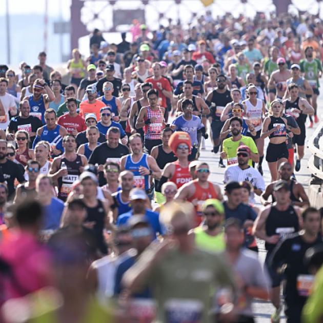 More than 51,000 people ran in the New York City Marathon. Photo: Getty Images