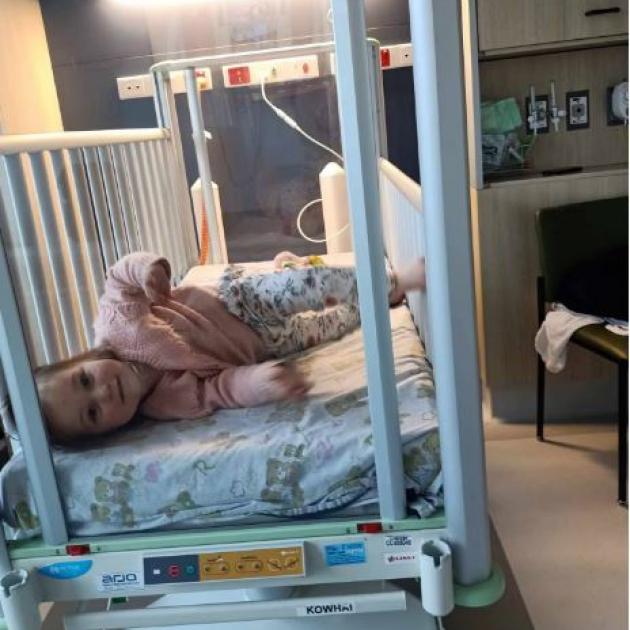 The toddler had to undergo a bronchoscopy to remove the peanuts from her lungs. Photo: NZH