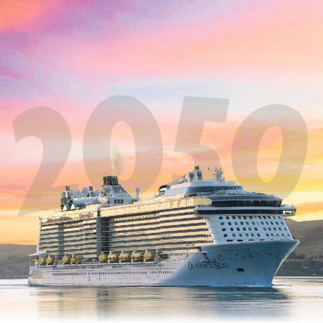 The megatonnes of carbon pollution from cruise ships’ funnels are currently going largely...