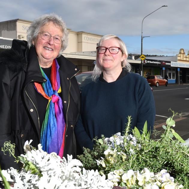 Eleanor Doig (left) and Kirsten Gibson, of the South Dunedin Community Network, are concerned not...