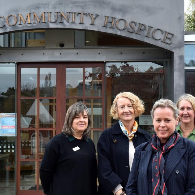 Otago Community Hospice staff (from left) nurse practitioner Sally Fleming, clinical nurse...