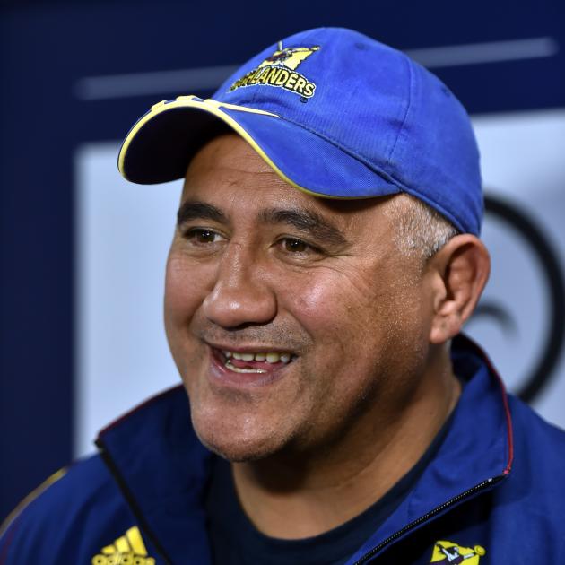 Jamie Joseph is set to return to the head coaching role at the Highlanders next season. Photo:...