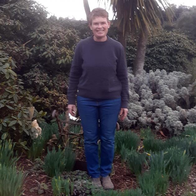 In the right place ... Farm worker Ruth Steele has always enjoyed being outdoors. PHOTO: SUPPLIED...